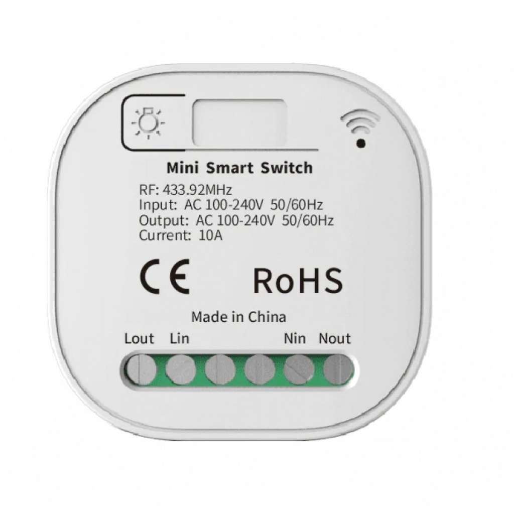 Receptor Controlador 1 Canal RF433Mhz
