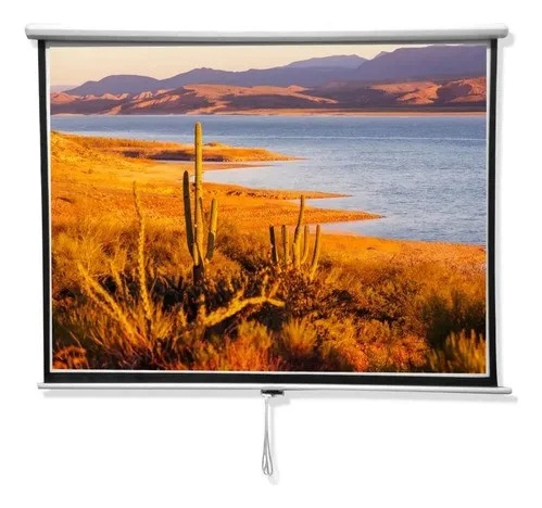 Pantalla 84" Blanco Mate Marcas Varias