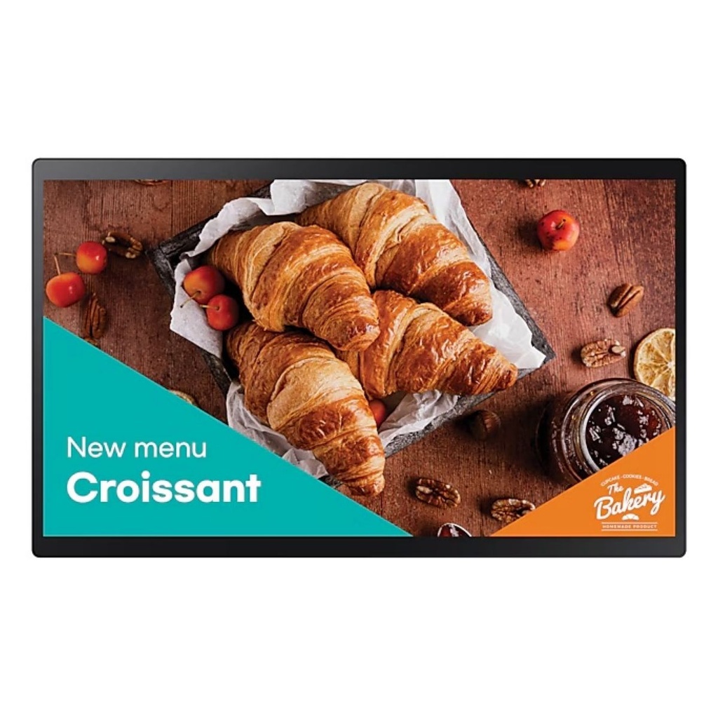 Pantalla Samsung 24" Signage Fhd Touch QB24C-T