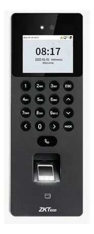 Control Acceso Autónomo Facial Huella Tarjeta Zkteco Senseface2a