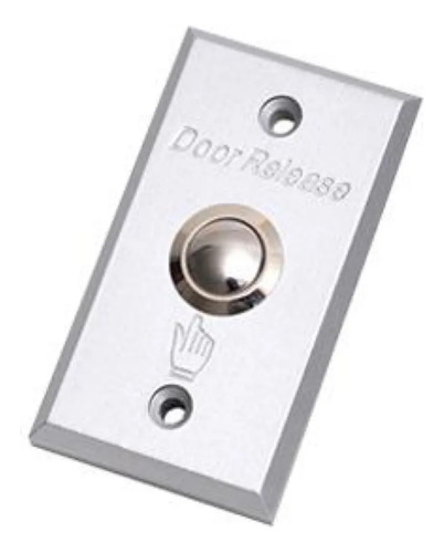 Botón Apertura Aluminio Acero