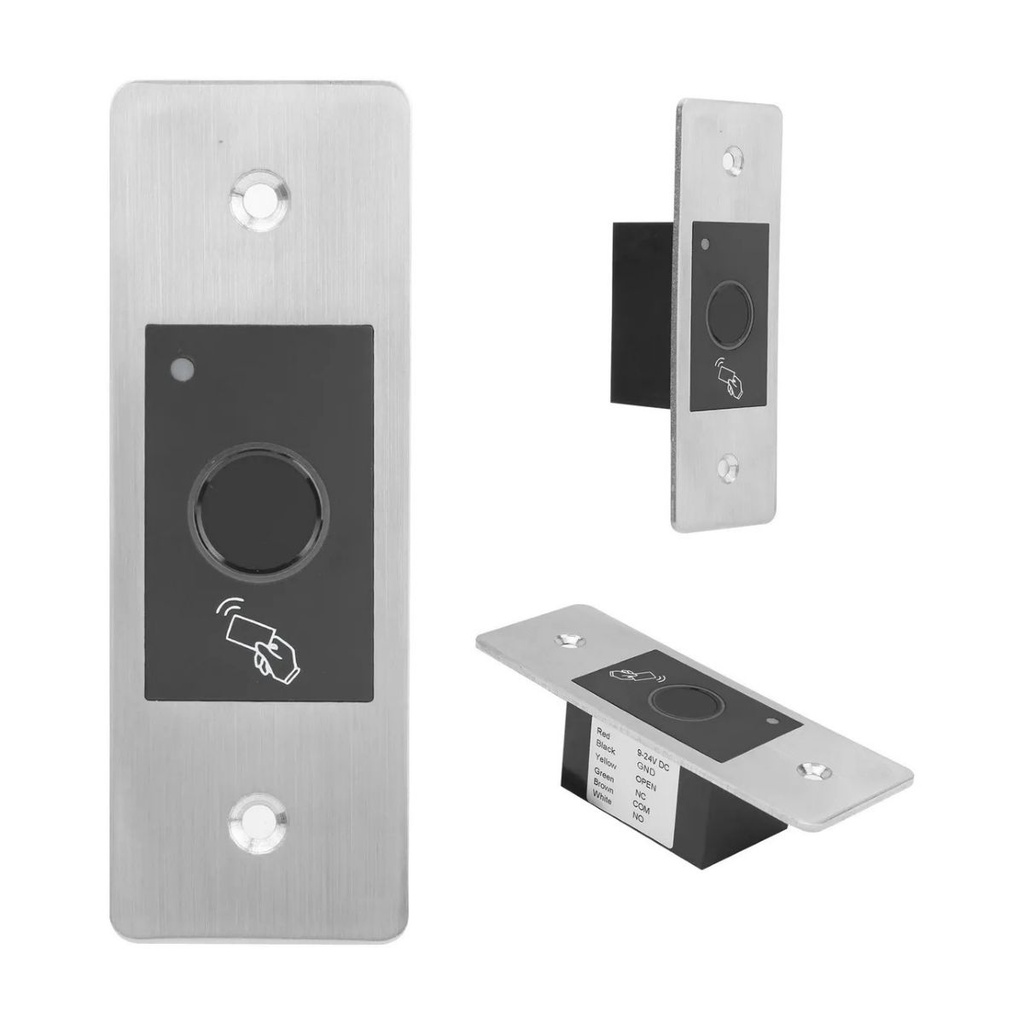 Control Acceso Empotrado Biométrico Waterproof
