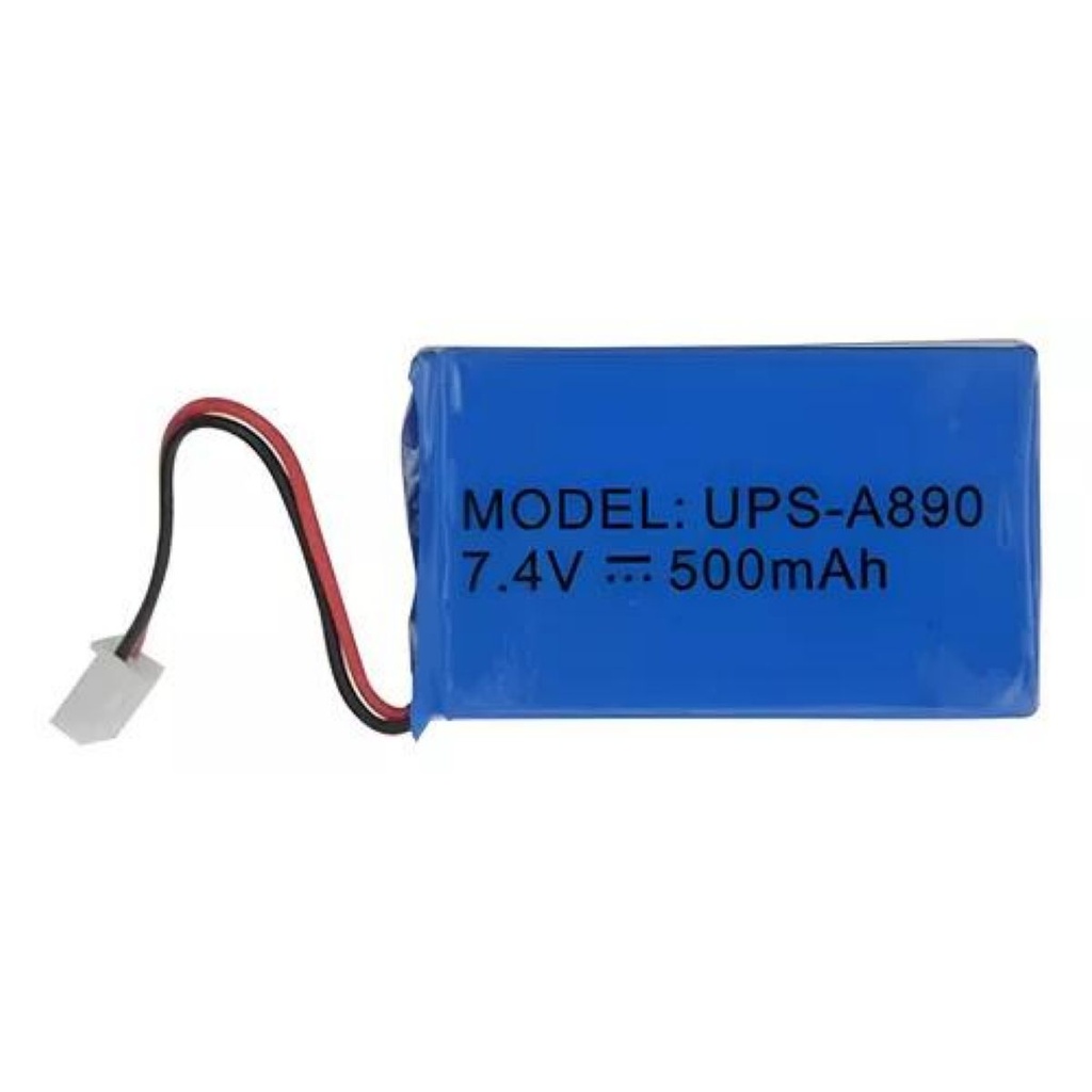 Batería De Respaldo Para Alarma 7.4V y 500mAh