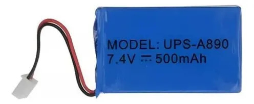 Batería Litio 7.4 VDC 500 mAh Chuango
