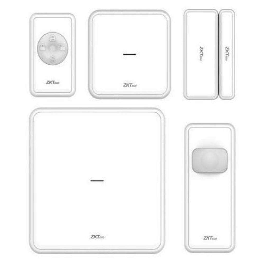 Kit Alarma Con Sensores Inalámbricos