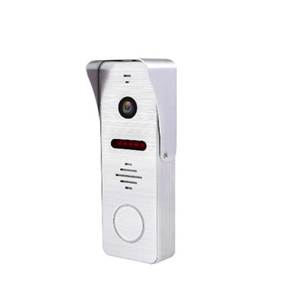 Videoportero Zkteco Análogo Ext 1ch Plata