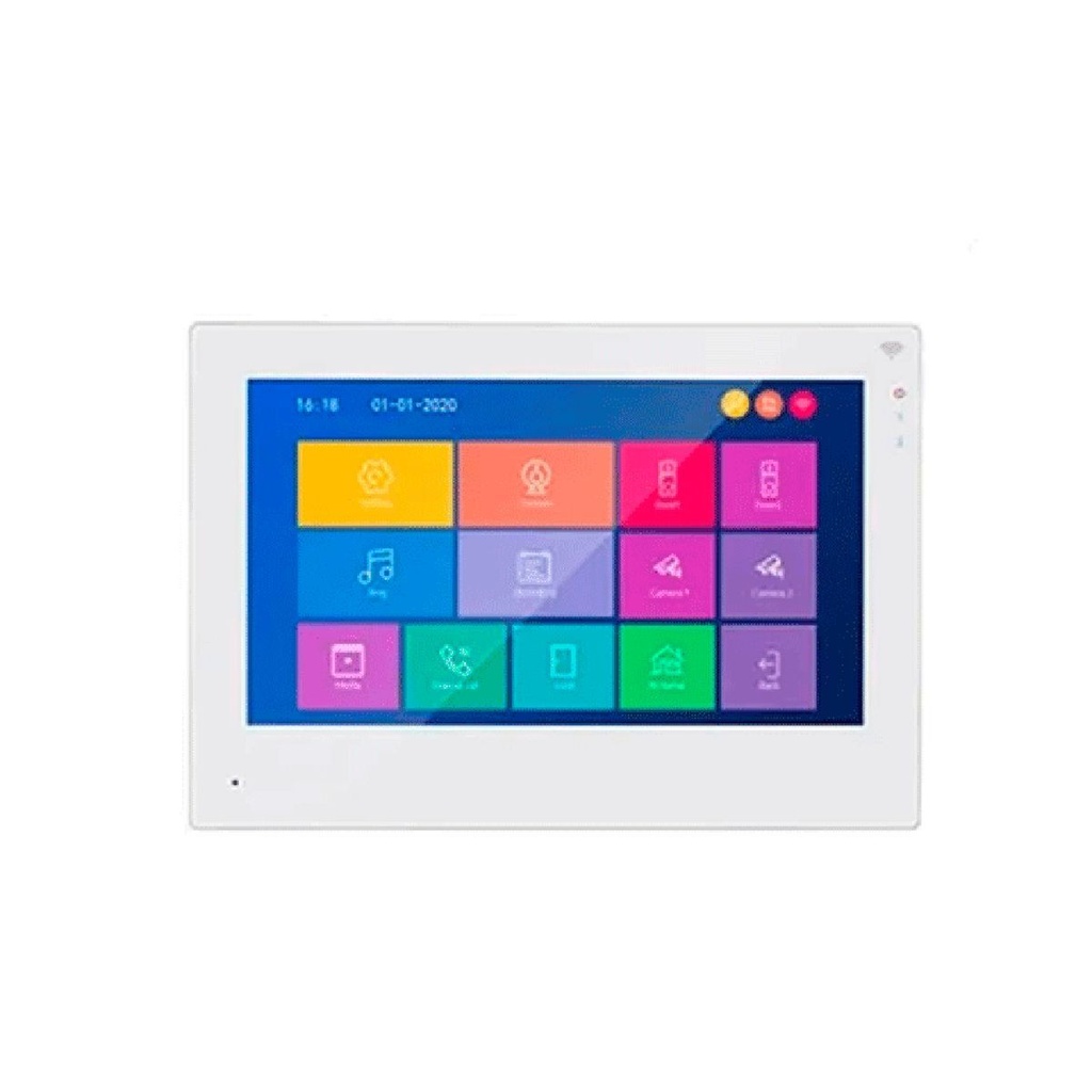 Pantalla Zkteco Interior Wifi 7'' 4ch