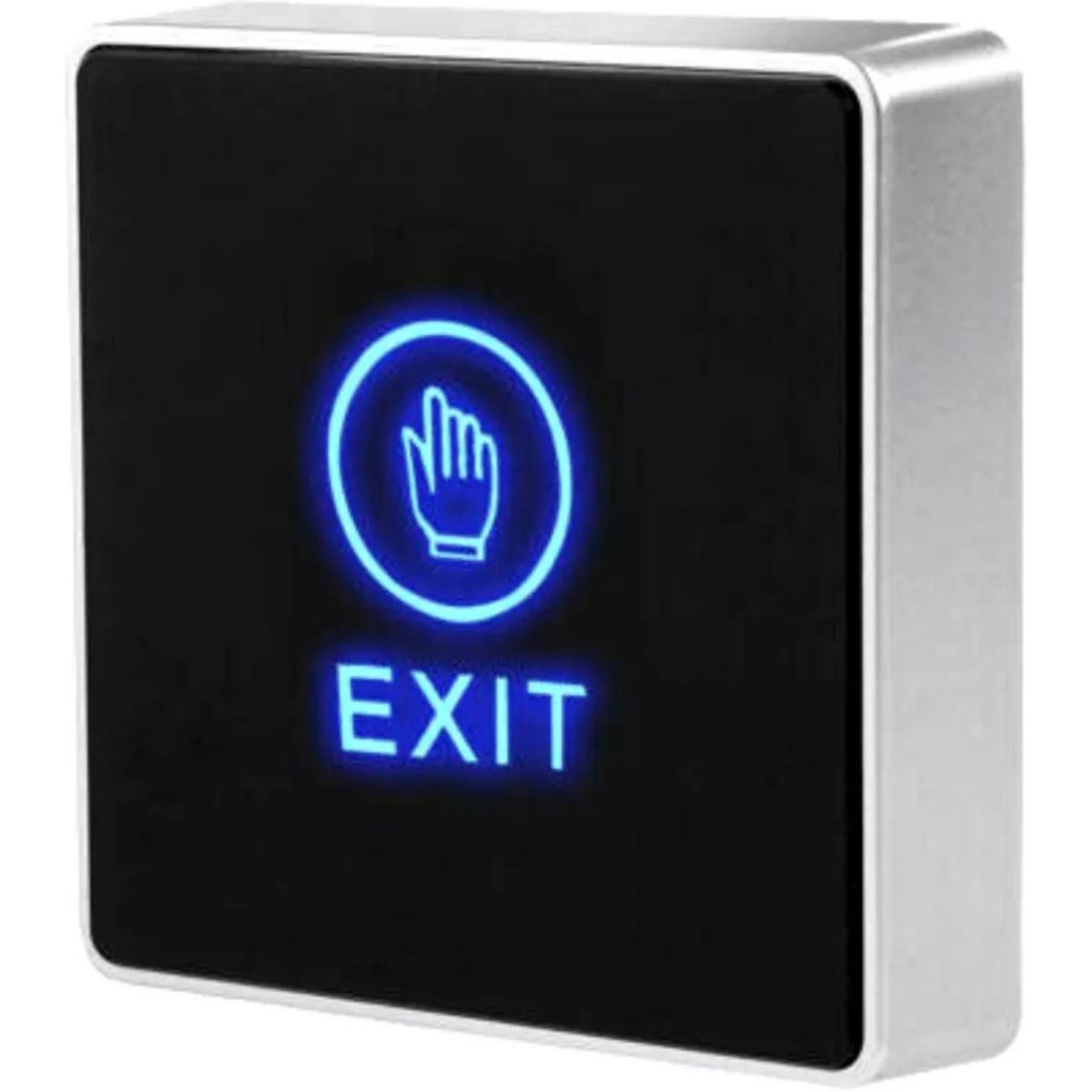Botón de Salida Luz Azul/Verde