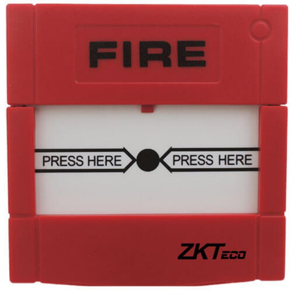 Botón Emergencia Zkteco 86x86x52mm