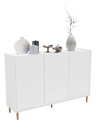 Aparador Blanco 35x136x90cm MDP