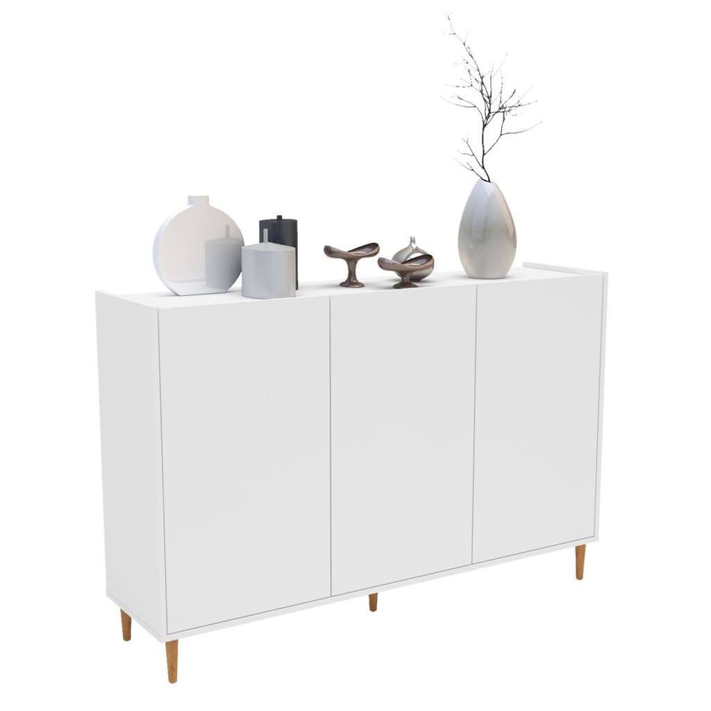 Aparador Unsi Furniture Blanco 35x136x90cm MDP