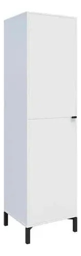 Armario Multiuso Unsi Furniture Blanco 40x50cm H194cm Mdp
