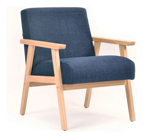 Butaca Azul Rustico Unsi Furniture