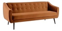 Sofá Cama Velvet Caramelo
