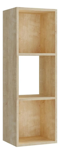 Estantería de Nichos 3 Niveles Madera Clara Unsi Furniture