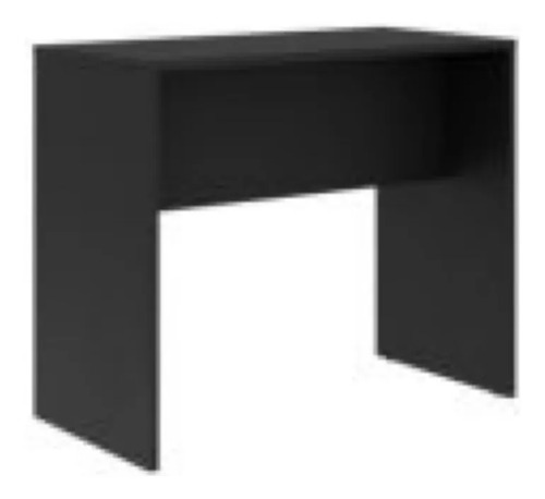 Isla de cocina / barra desayunadora negro 120 x 60 cm H=100cm MDP 25mm UV texturizado
