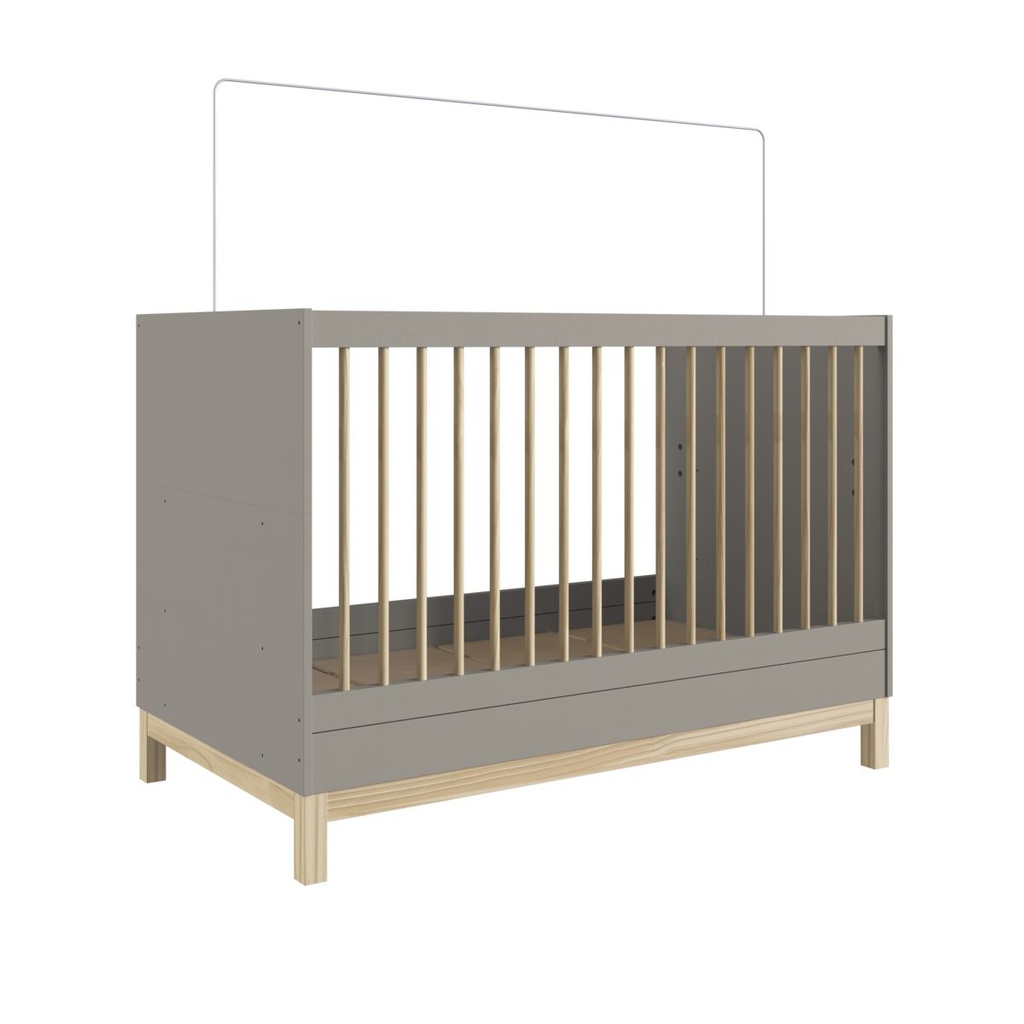 Cuna Lille 3 En 1 Gris