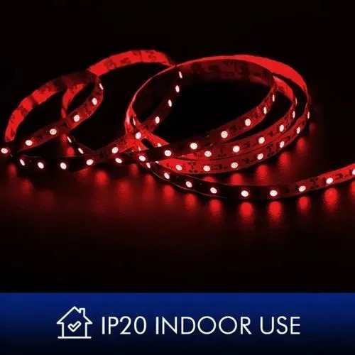 Cinta LED 5m Smd5050 Ip20 Rojo