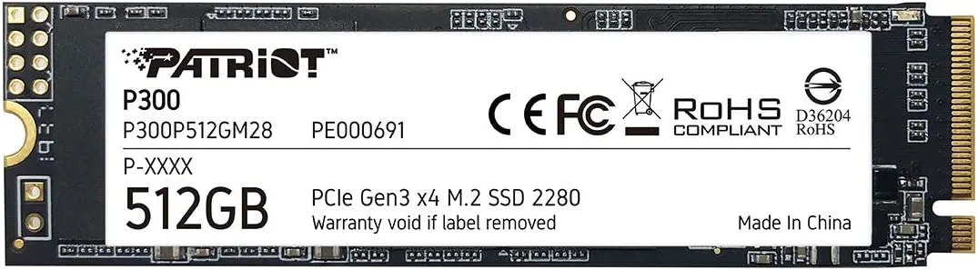 Unidad de Estado Sólido 512GB M.2 NVME