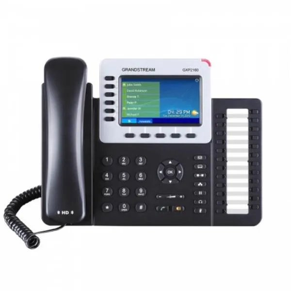 Teléfono IP 6 Líneas PoE+