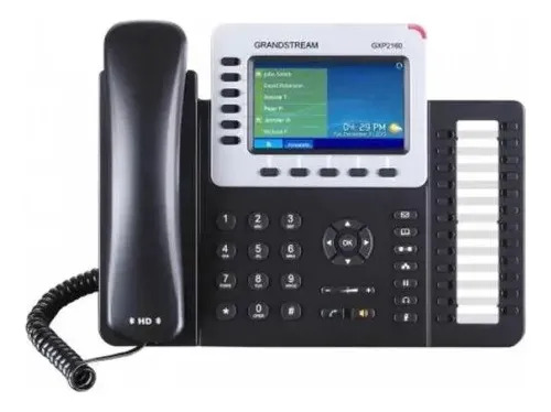 Teléfono IP 6 Líneas PoE+