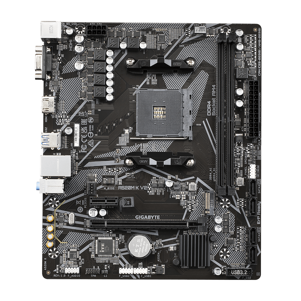 Placa Base AMD A520 DDR4