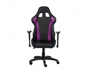 Silla Gaming Coolermaster Premium Reclinable Negro/Violeta