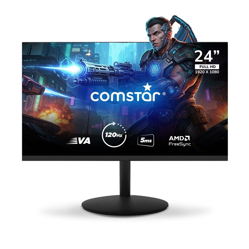 Monitor Gamer Comstar 24" Va Fhd 120hz