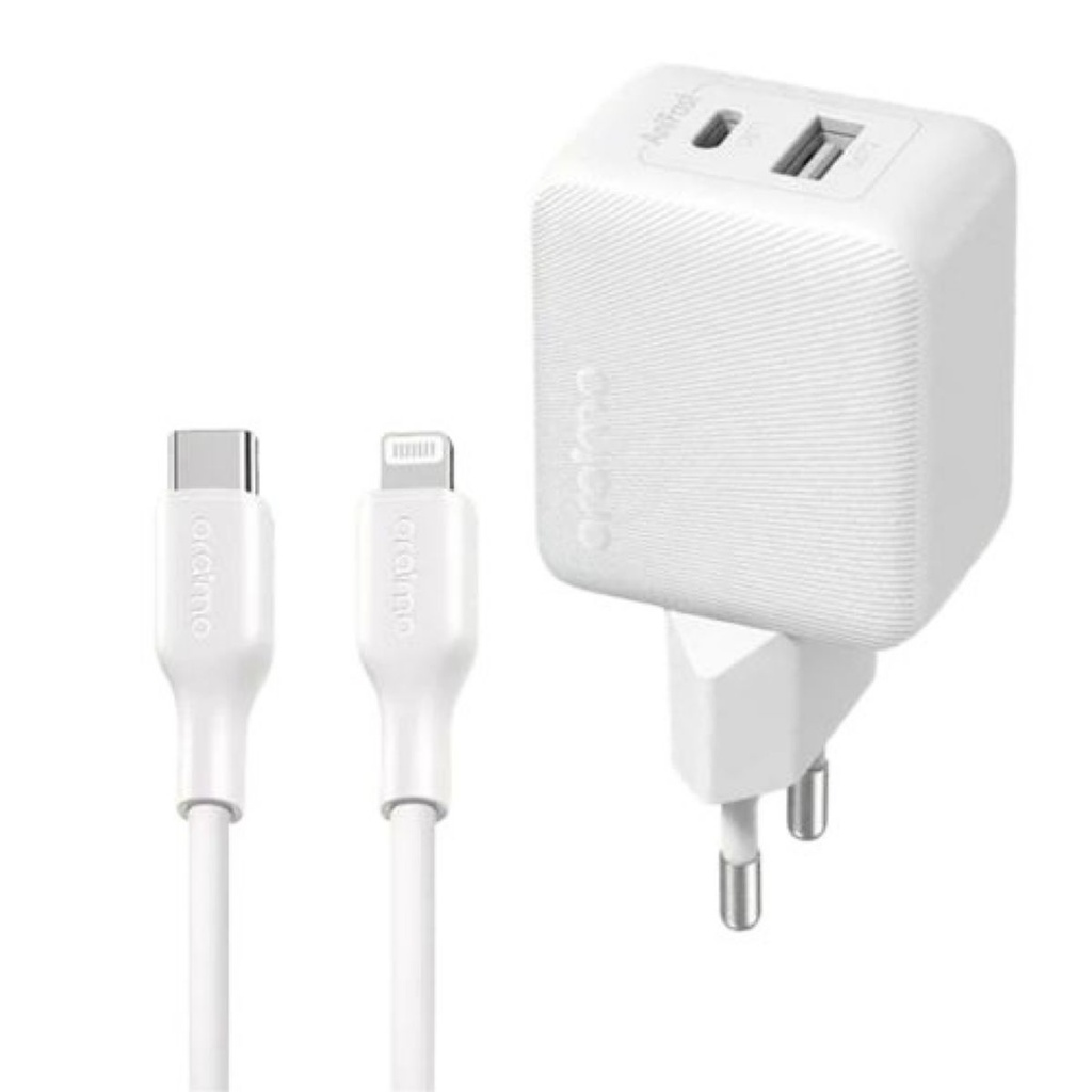 Kit Oraimo Cargador 20w/fast + Cable Usbc A Usbc