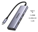 Hub USB-C 5 Puertos Ugreen