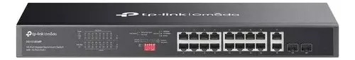 Switch L2 Administrable 16 Puertos Gigabit PoE+ Tp-Link