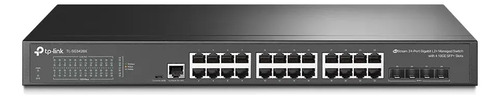 Switch L2 Administrable 24 Puertos Gigabit PoE+ 380W TP-Link TL-SG3428MP