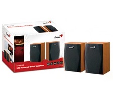 Parlantes Madera Cuatro Watts