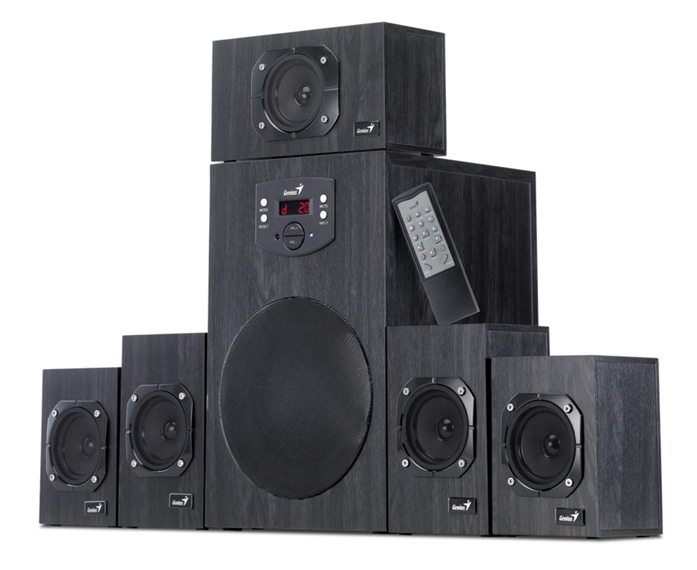 Parlantes 5.1 6 Piezas 125 Watts