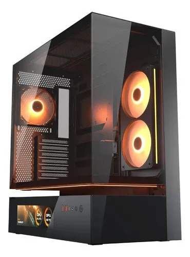 Gabinete Mid Tower ARGB Crystal Side Panel