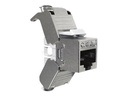 Nexxt - Inserto modular - CAT 6a - STP - RJ-45 - plata