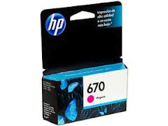 Cartucho de Tinta HP 670 Magenta