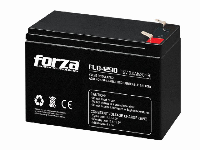 Batería 12V 9 Ah Forza FUB-1290