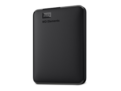 Discos Duros Externos - WD ELEMENTS Almacenamiento portátil WDBUZG0010BBK - Disco duro