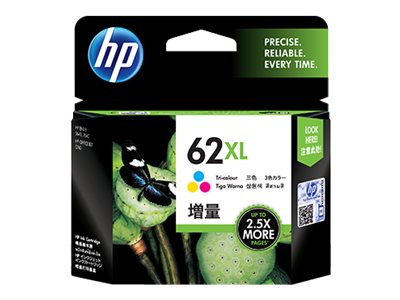 Cartucho de Tinta HP 62XL 11.5ml Cian / Magenta / Amarillo