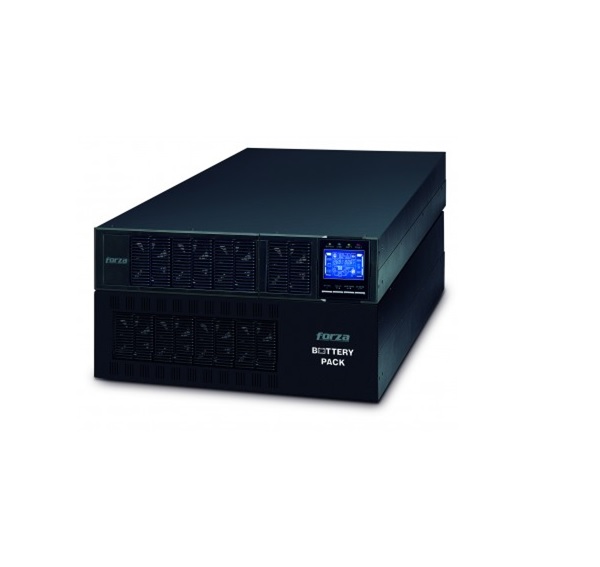 UPS Forza 6000VA 6000W 9Ah Rs-232 USB 2U Negro