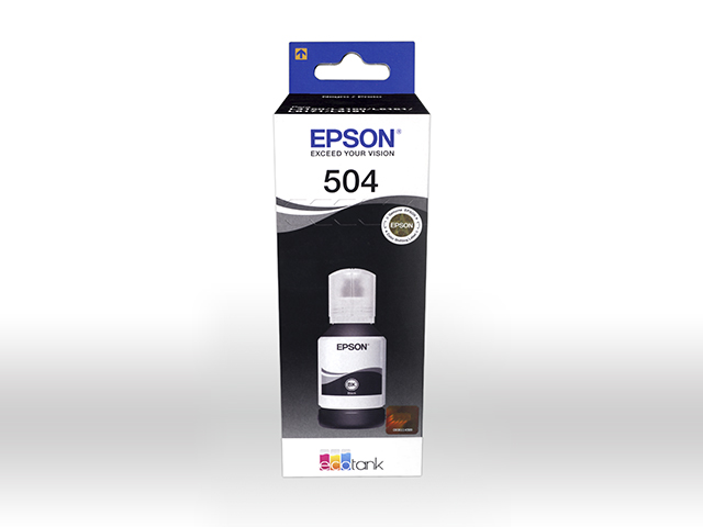 Botella de Tinta Epson 504 127ml Negro