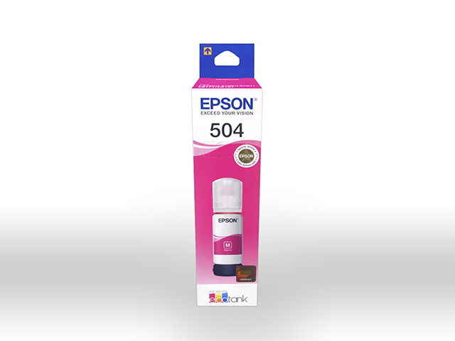 Botella de Tinta Epson 504 70ml Magenta