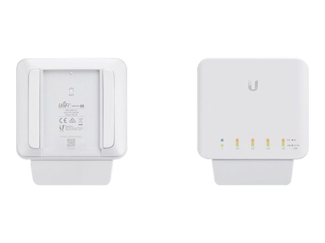 Switch L2 Administrable 5 Puertos Gigabit PoE+ 46W UBIQUITI UniFi USW-FLEX