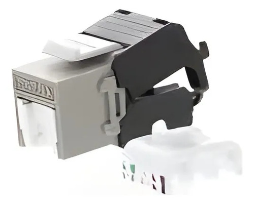 Conector Keystone Jack Cat6a Unshielded Toolless