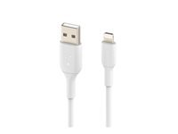 Cable Lightning Belkin Boostcharge - Lightning Macho A USB Macho - 1 M - Blanco