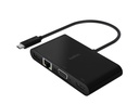 Belkin - Adaptador de carga y multimedia - USB-C - VGA, HDMI - 1GbE