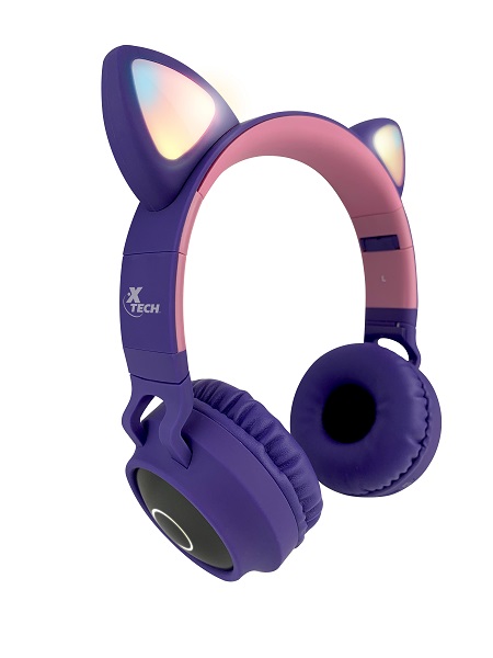 Auriculares Inalámbricos XTECH BT-Hera LED Lights