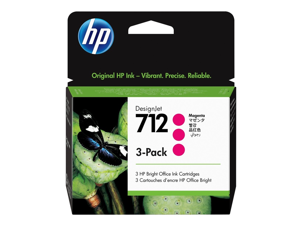 Cartucho de Tinta HP 712 Magenta 29ml