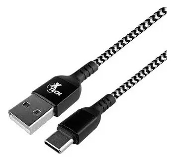 Cable USB-A A USB-C 1.8m Xtech